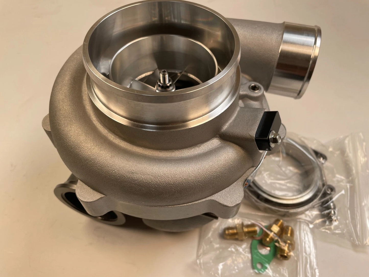 Billet Turbocharger for GEN III G35-1050, 1.21 A/R Outlet, V-Band