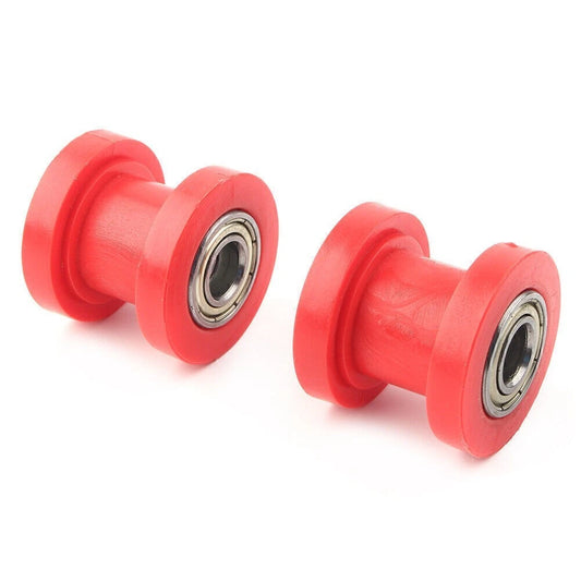 10mm Chain Roller Slider Tensioner Wheel for Mini Bike Moto ATV (2 pcs)