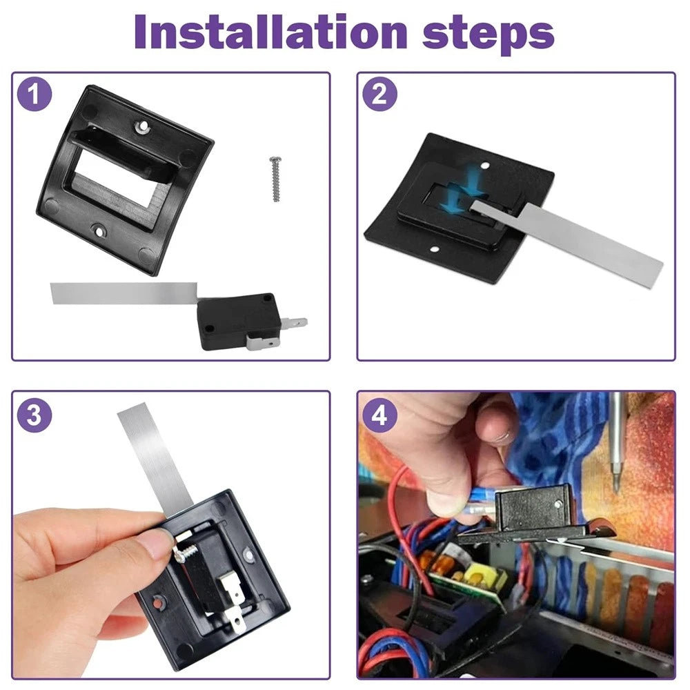 Sail Switch Upgrade Kit with Bracket for RV Furnace Replacement