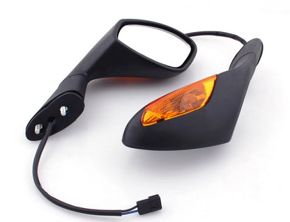 Mirrors Pair with Indicator for Aprilia RSV 1000 (2004-2008)