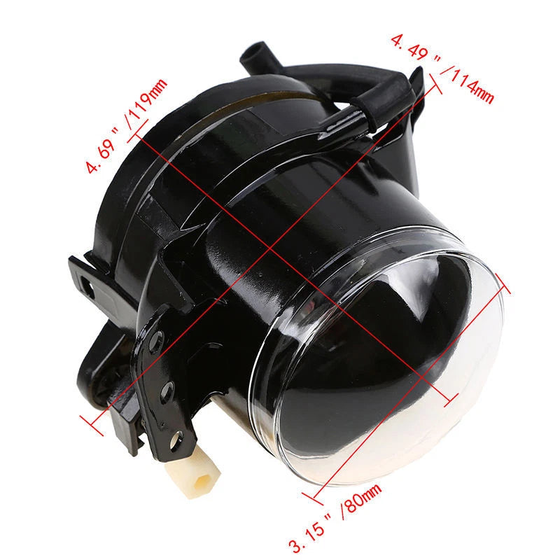 Front Fog Driving Light Clear Lens for BMW E60 E90 E63 E46 325i (2001-2013)