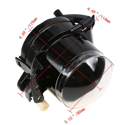 Front Fog Driving Light Clear Lens for BMW E60 E90 E63 E46 325i (2001-2013)