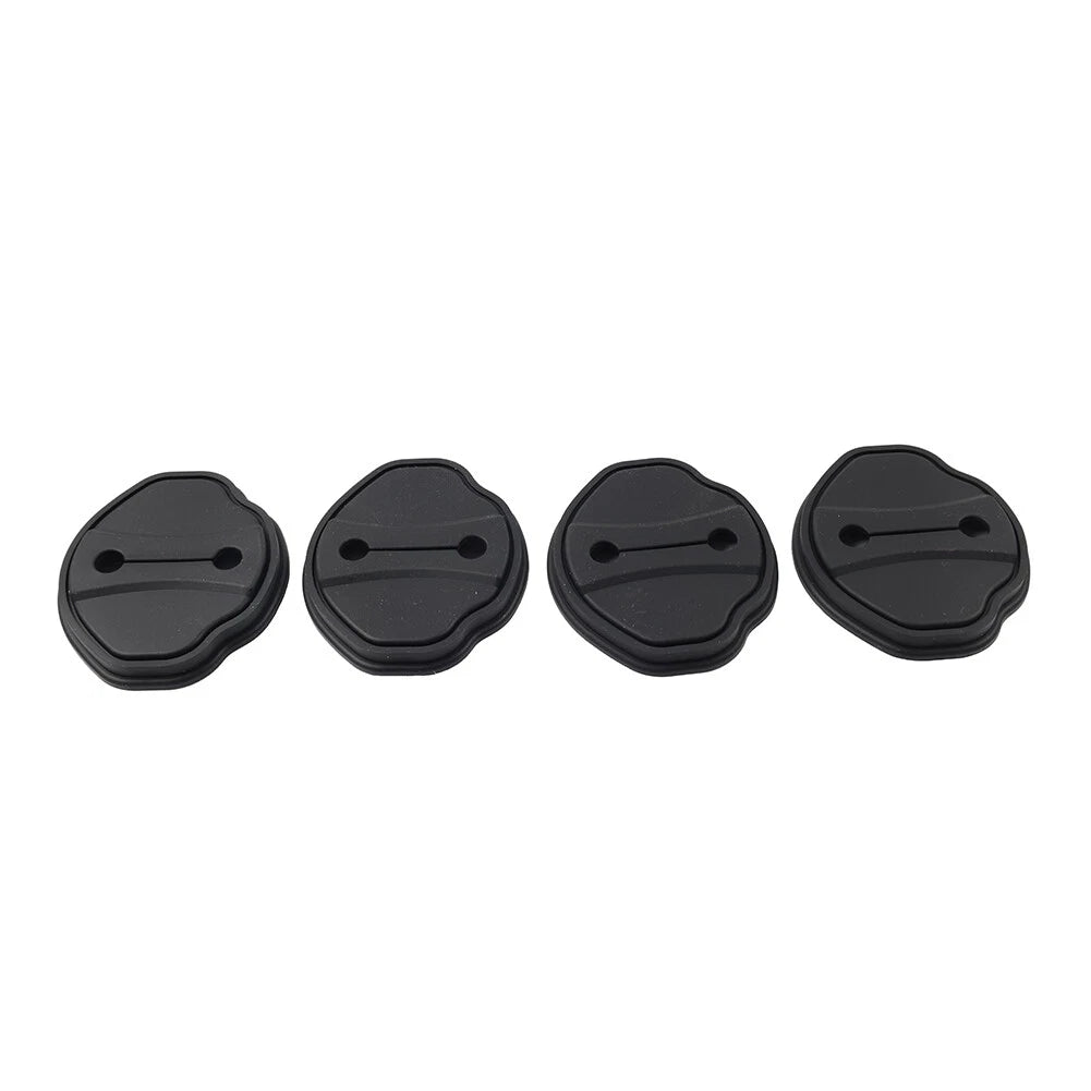 Black Door Lock Protector Cover for BMW X1 U11 U12 i3 i4 i5 2 3 7 Series (2015-2023)