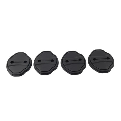 Black Door Lock Protector Cover for BMW X1 U11 U12 i3 i4 i5 2 3 7 Series (2015-2023)