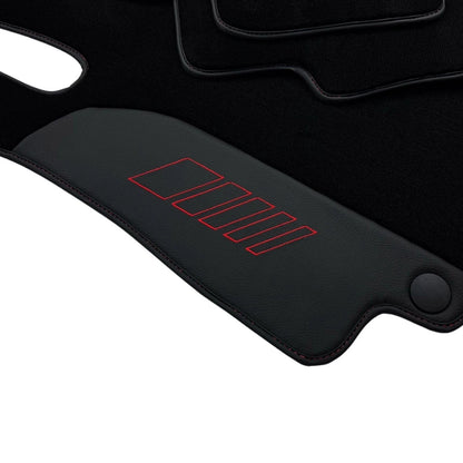 Black Floor Mats for Mercedes Benz S-Class A217 Convertible (2014-2023)