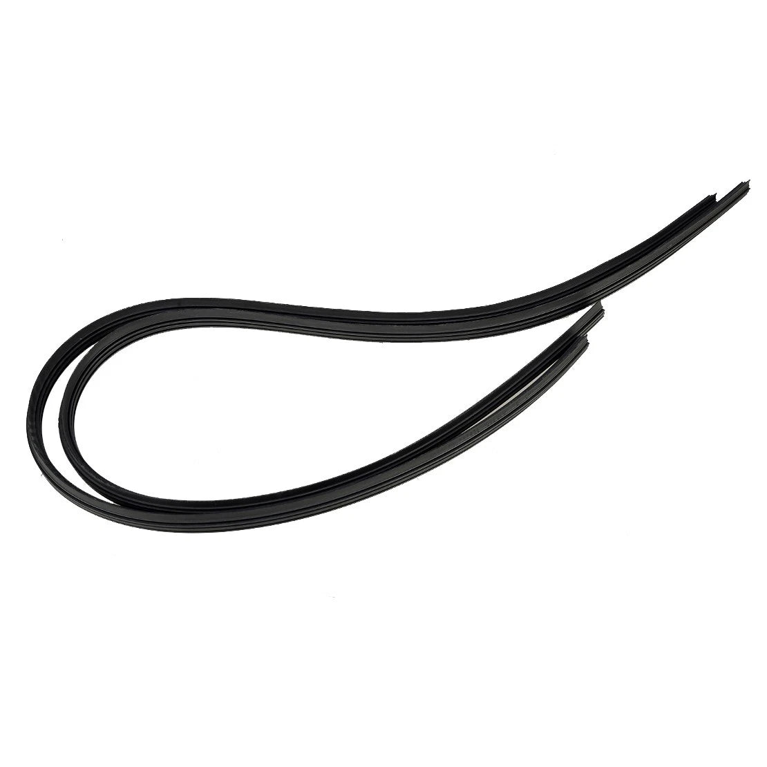 28" 6mm Universal Rubber Frameless Windshield Wiper Blade for Car