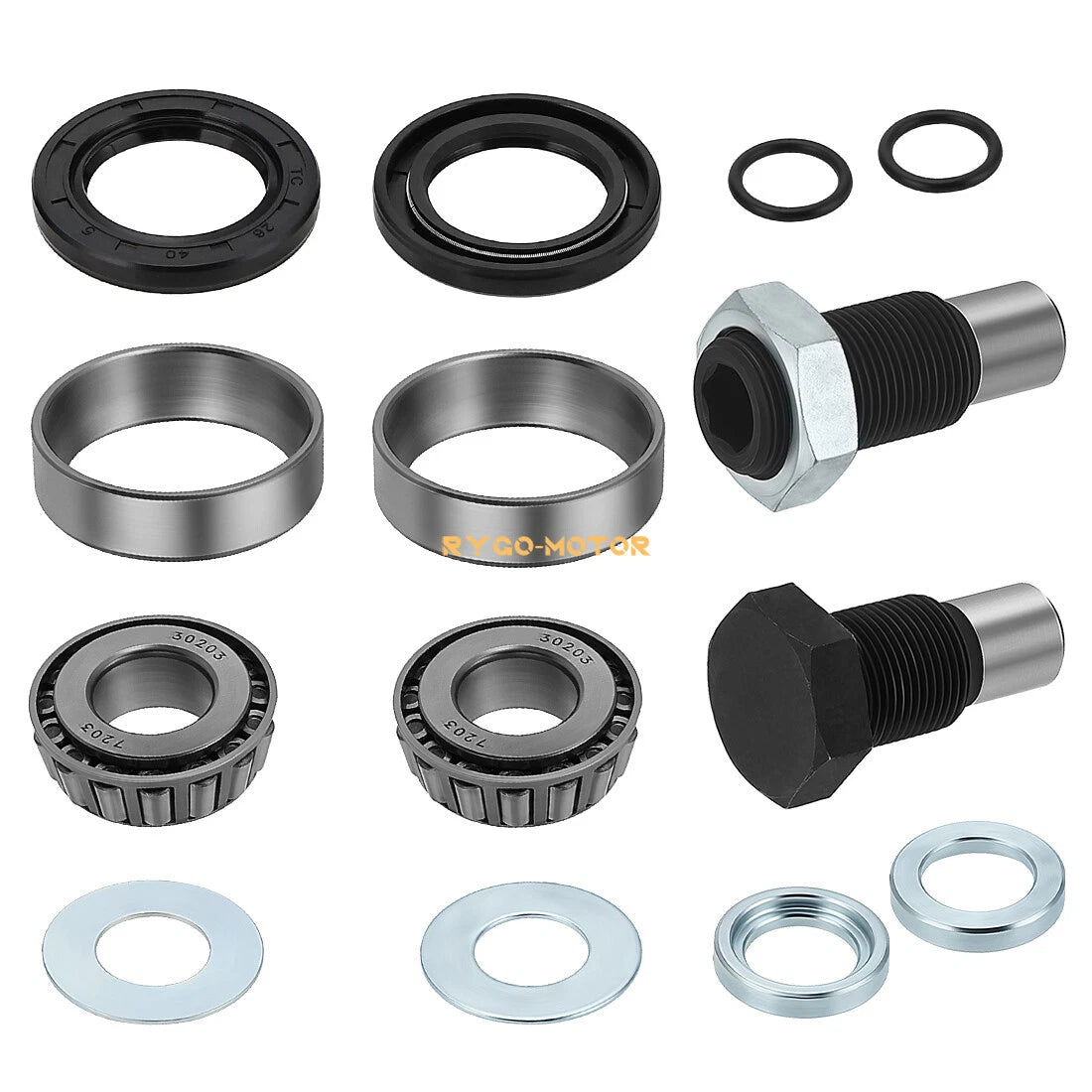 Swing Arm Bearing Seal with Shaft for Kawasaki KVF650 (2005–2013)