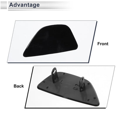 Front Left Washer Nozzle Cover for BMW 535i GT (2014-2017) Black