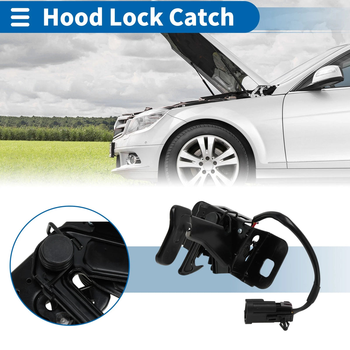 Hood Latch Assembly for Chevrolet Colorado (2015-2018)