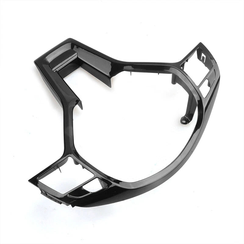 Steering Wheel Trim Cover for 2012-2014 Mercedes Benz W176 W204 W212 Black