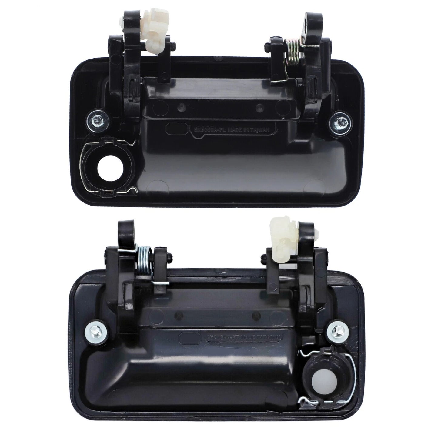 2 x Front Outer Door Handles Black for Suzuki Vitara TA (1988-1998)