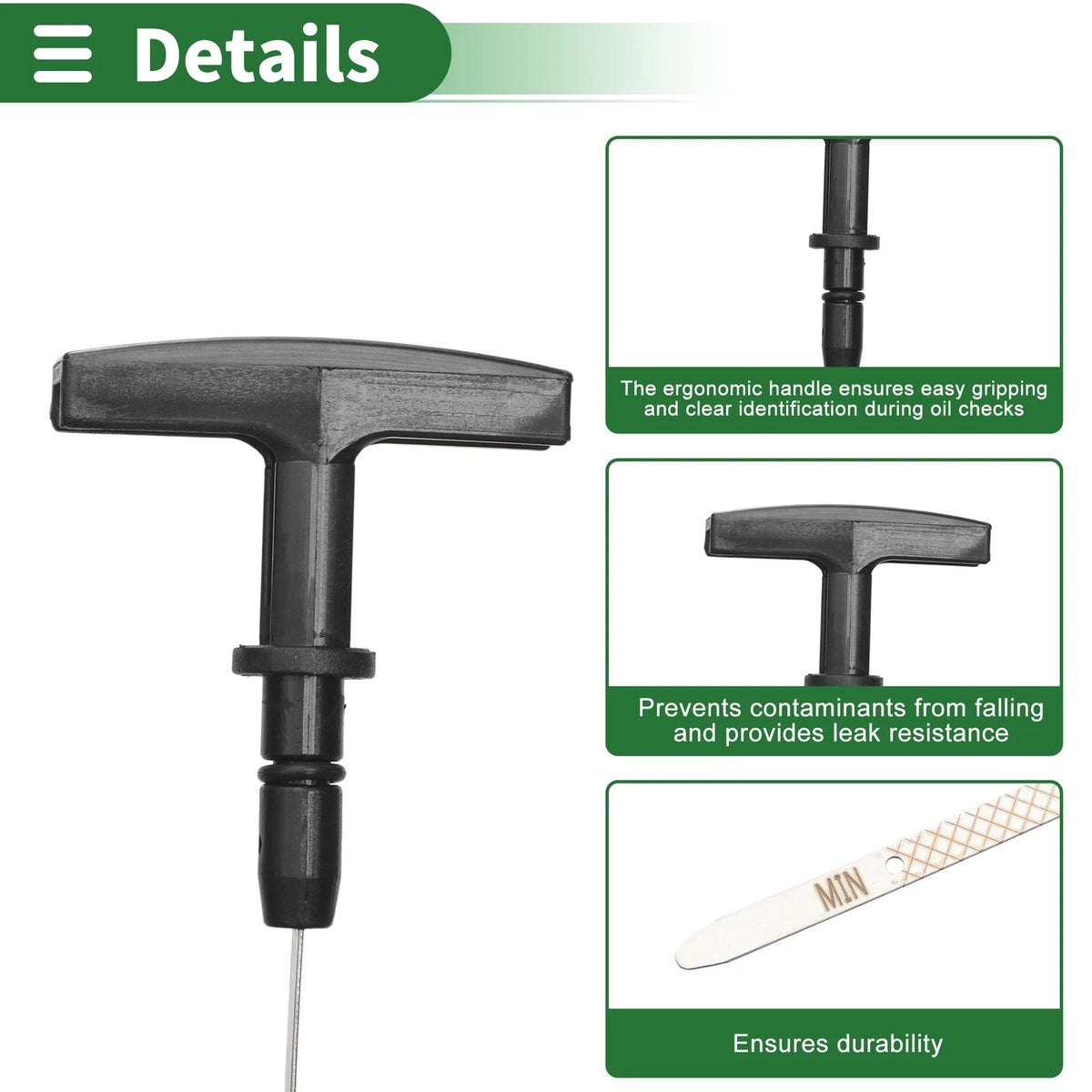 Oil Dipstick for Ford Explorer Eddie Bauer, Limited, XLT 5.0L V8 (1995-2001)