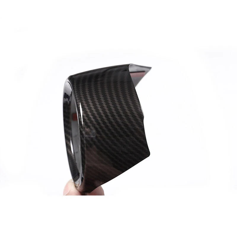 Carbon Stlye Front Air Outlet Vent Cover Trim For Alfa Romeo Giulia 2017-2020