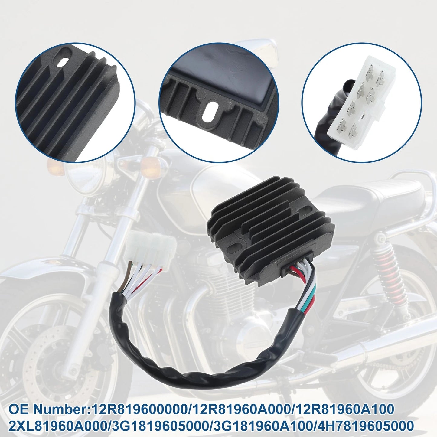 Voltage Regulator Rectifier for Yamaha XJ550 (1981–1983)