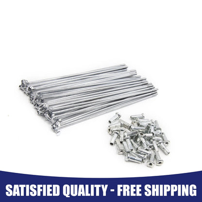 Wheel Spokes 36 x 3.5mm Thread Diameter 170mm Length for Motorcycle