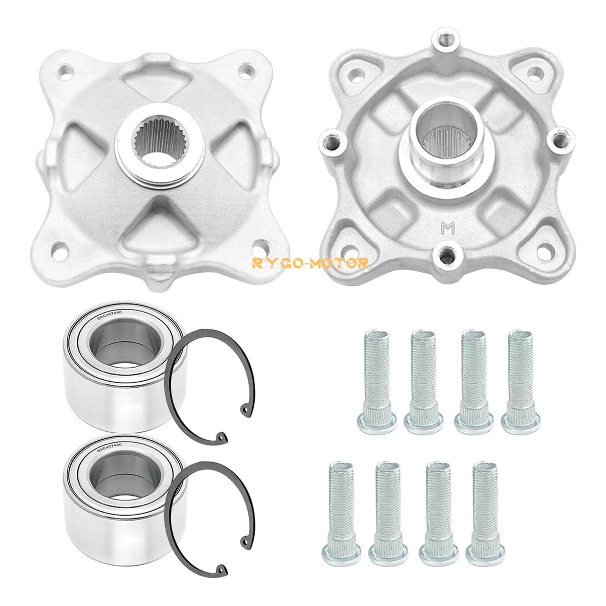 Rear Wheel Hubs & Bearings & Studs for Polaris RZR 800/S 800 (2010–2014)