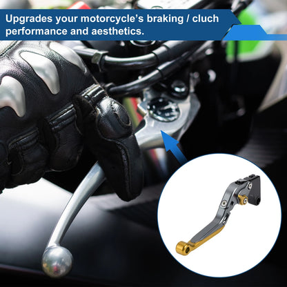 2 x Adjustable Brake Clutch Levers for Yamaha YZF R1 Titanium Handle