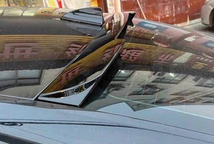 ABS Black Rear Roof Spoiler Wing V Style for Ford Mondeo Fusion (2013-2020)