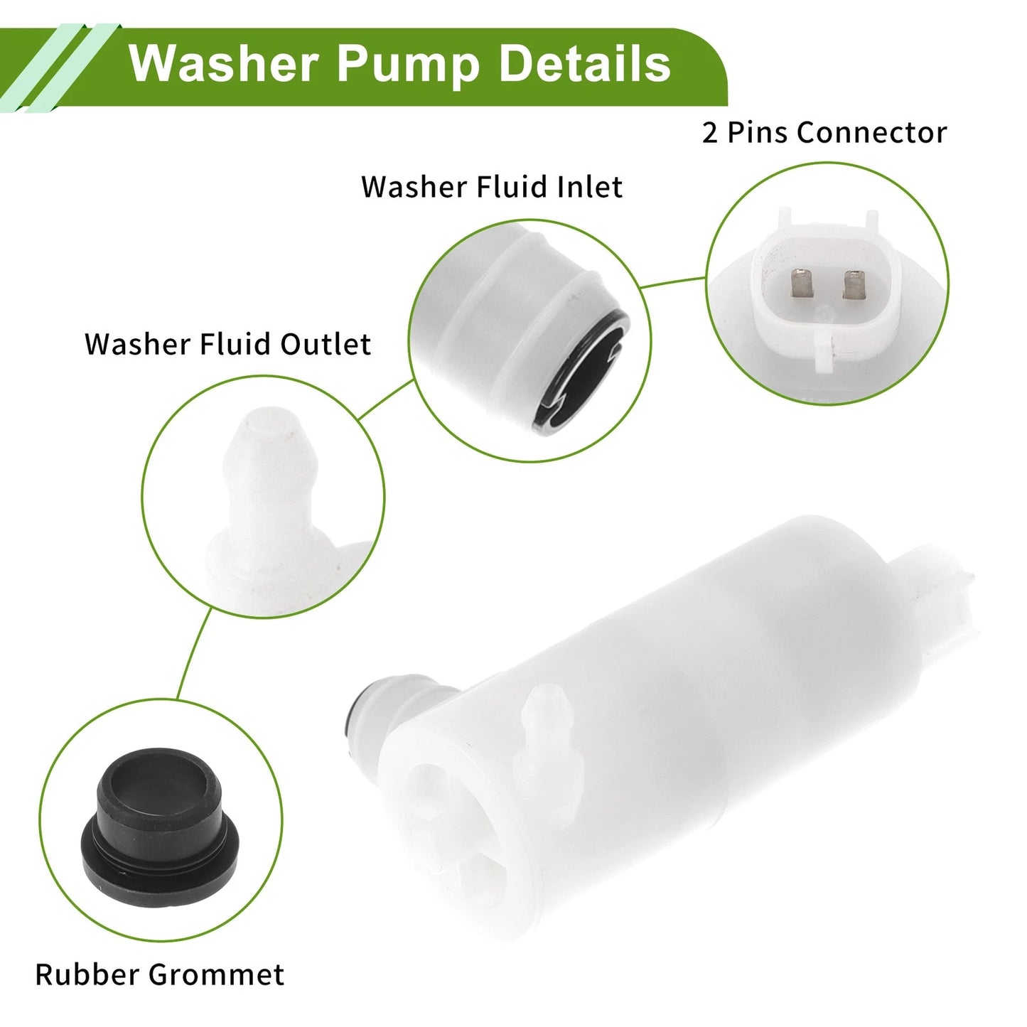 Windshield Washer Pump for Dodge
