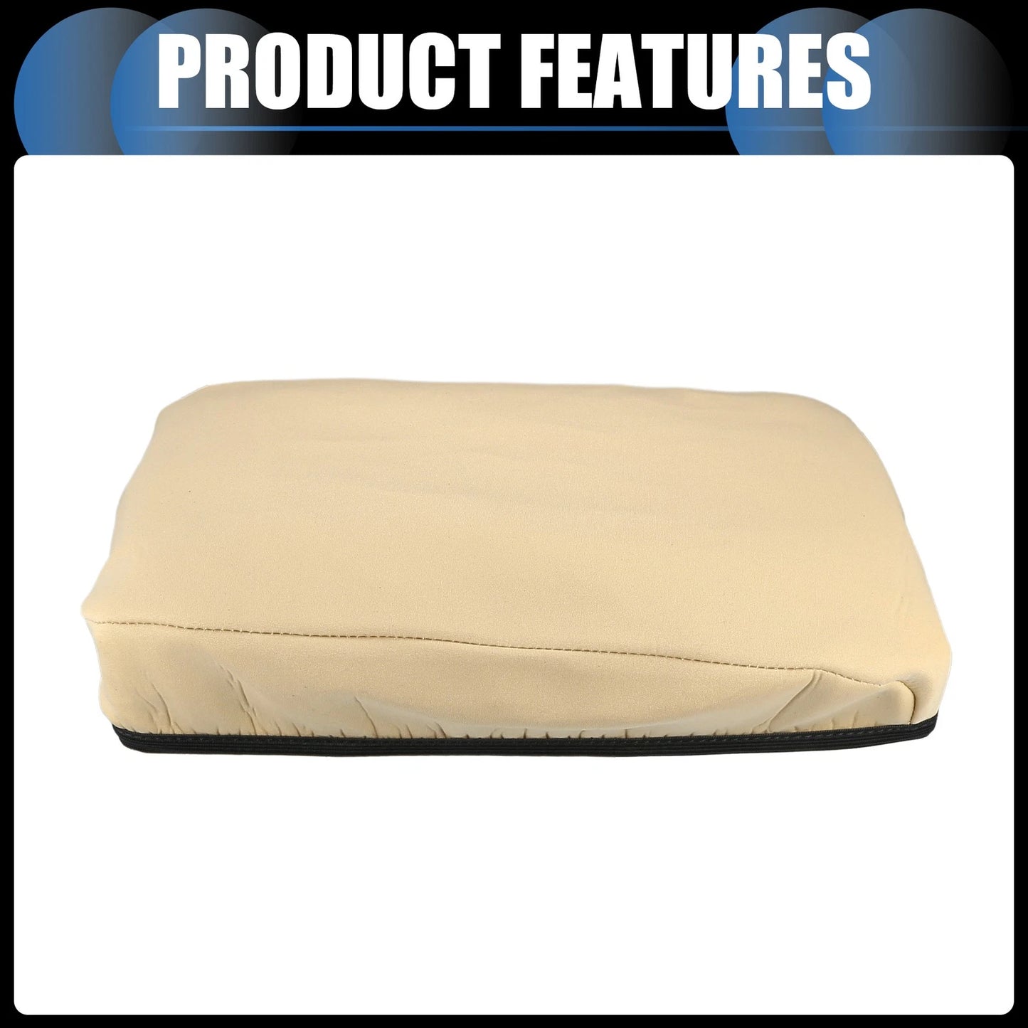 Armrest Protector Cover Pad for BMW X3 2011-2023 Neoprene Fabric Brown