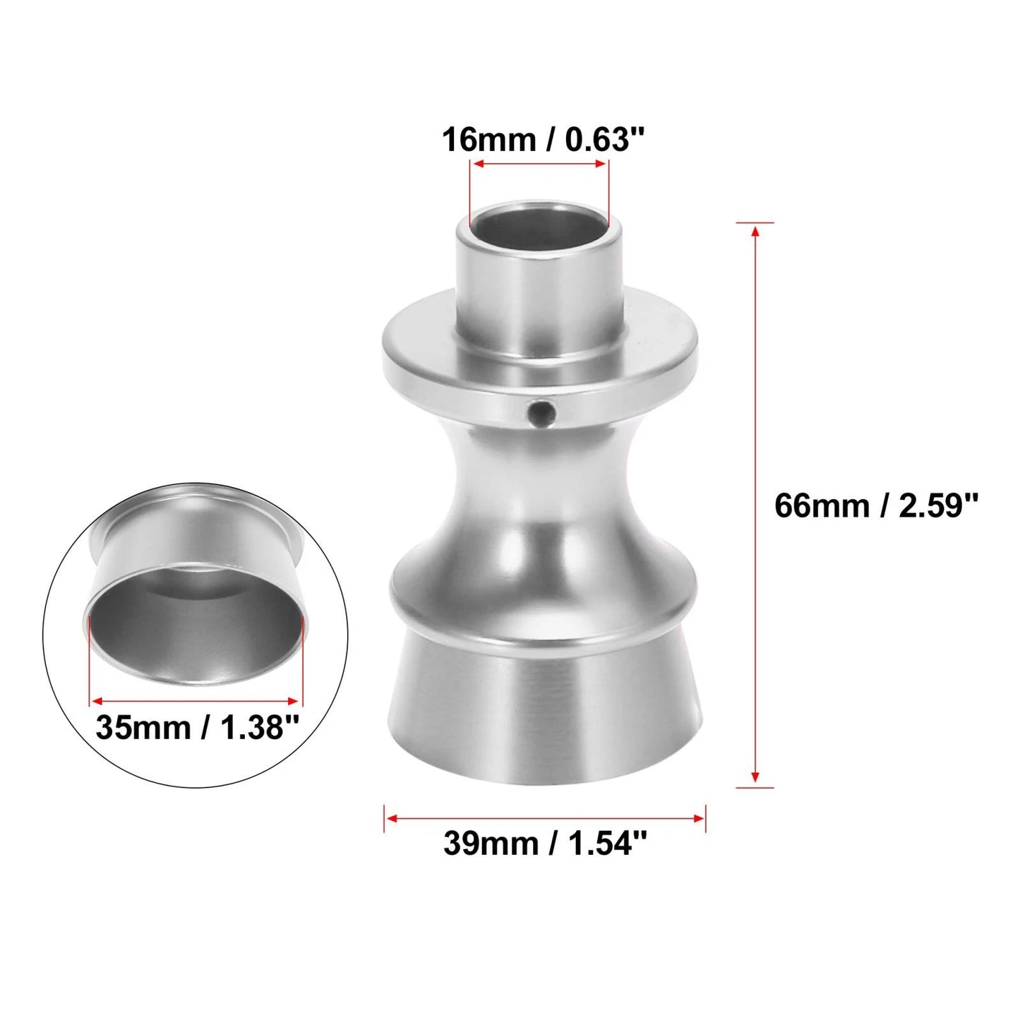 1 x Shift Knob Lock-Out Lifter Silver Tone for Subaru BRZ (2013–2020)