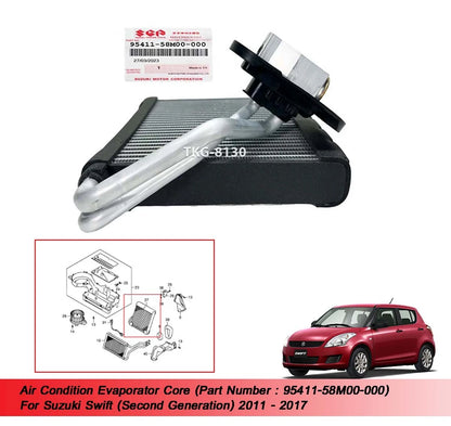 A/C Evaporator Core for Suzuki Swift (2011-2017)