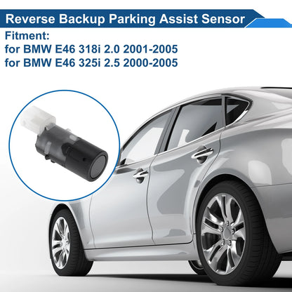 Reverse Backup Parking Sensor for BMW E46 318i 2.0 (2001-2005) Black