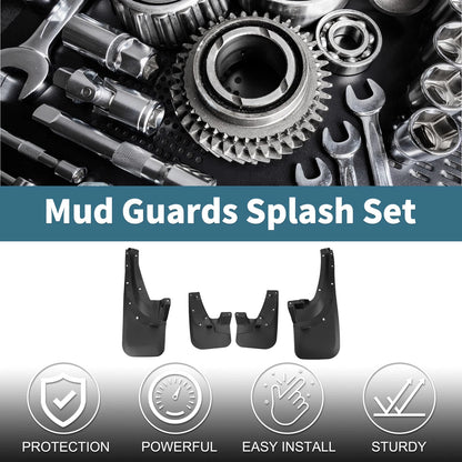 Mud Flaps Splash Guards  for Toyota 4Runner (2003-2009)