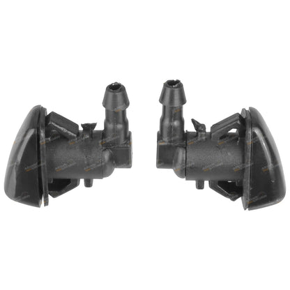 Front Windscreen Washer Nozzles for Kia Sportage SL 4cyl 2.0L D4HA (2013 - 2016)