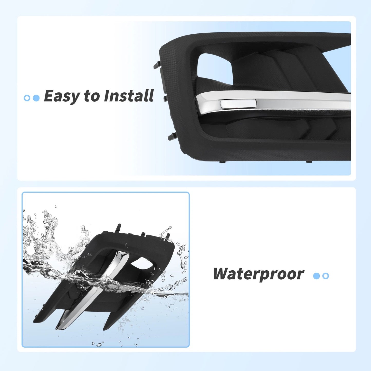 Left Side Front Bumper Fog Light Cover for Subaru Ascent (2019-2021)