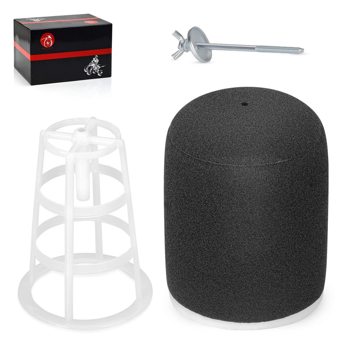 Air Filter Cleaner & Cage Guide for Yamaha YFZ450V & YFZ450SE (2006–2008)