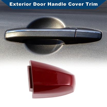 Red ABS Exterior Door Handle Cover Trim for BMW X1 X5 X6 (2014-2019)