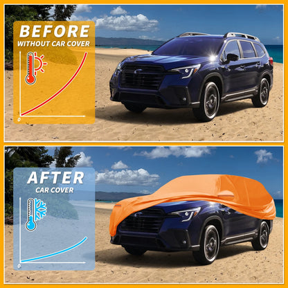 Waterproof All Weather Car Cover for Subaru Ascent (2019-2023)