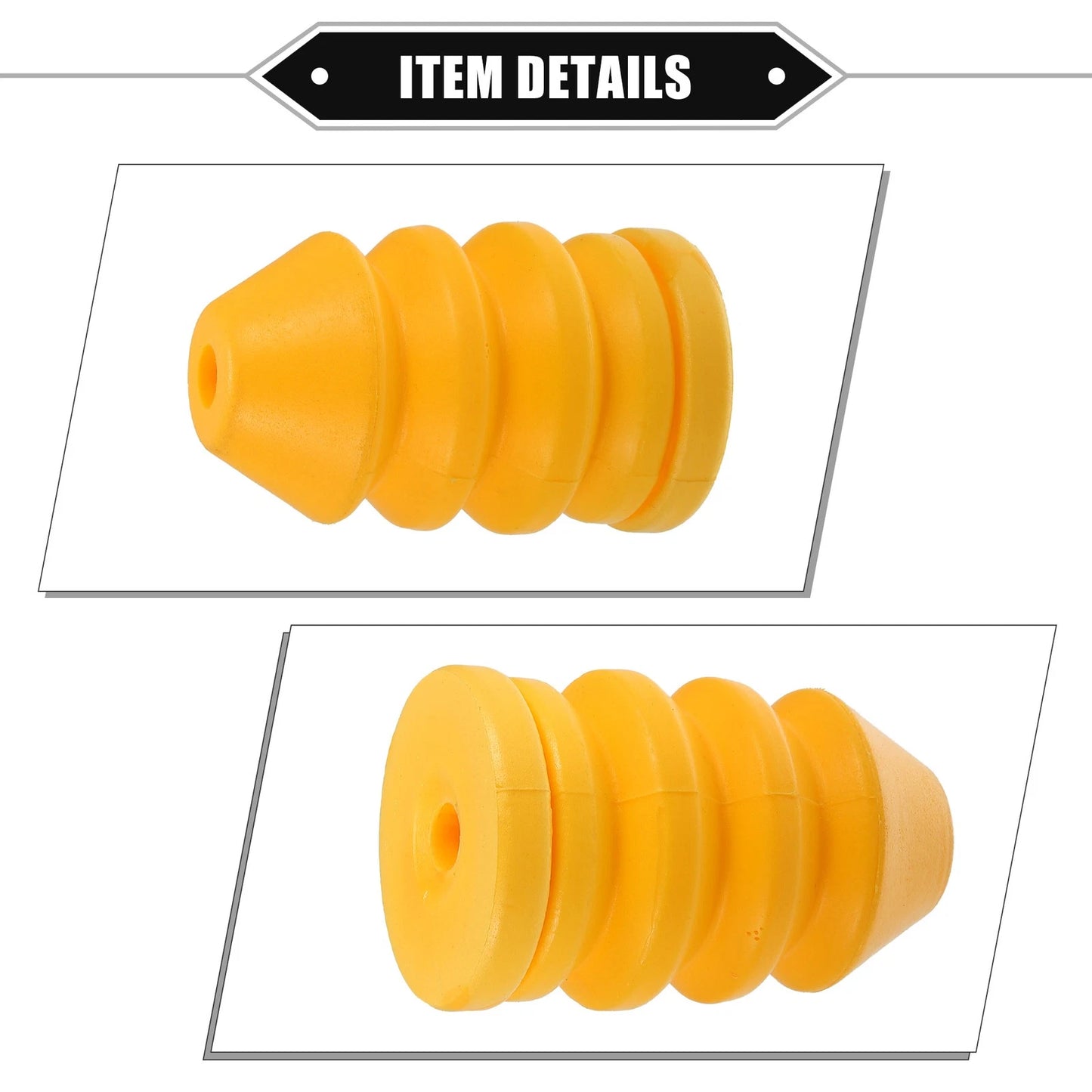 2 x Car Rear Jounce Upper Bumpers for Jeep Liberty KJ Sport (2007)