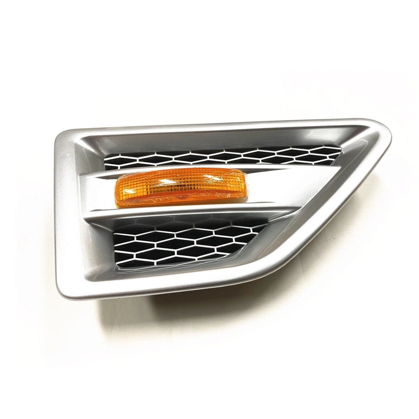 2 x Silver Side Air Vent Trims for Land Rover Freelander 2 (2006-2016)