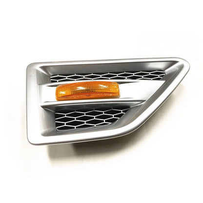 2 x Silver Side Air Vent Trims for Land Rover Freelander 2 (2006-2016)