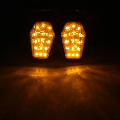 Amber LED Turn Signal Light Smoke Lens for Suzuki Bandit 600S 1000S 1200S (2000-2006)