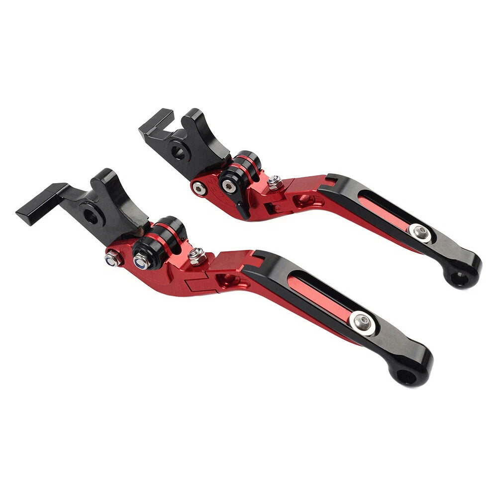 CNC Red Extendable Brake Clutch Levers for Suzuki GSXS125 GSXR150 (2017-2019)