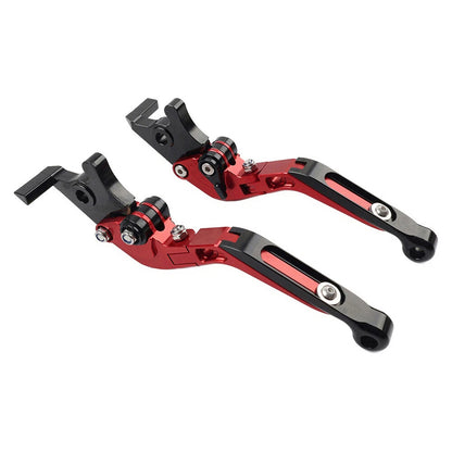 CNC Red Extendable Brake Clutch Levers for Suzuki GSXS125 GSXR150 (2017-2019)