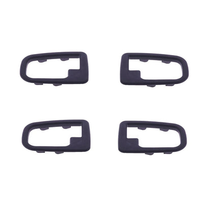 4pcs Textured Black Inner Door Handle Trim for BMW 3 Series (1990–1999)