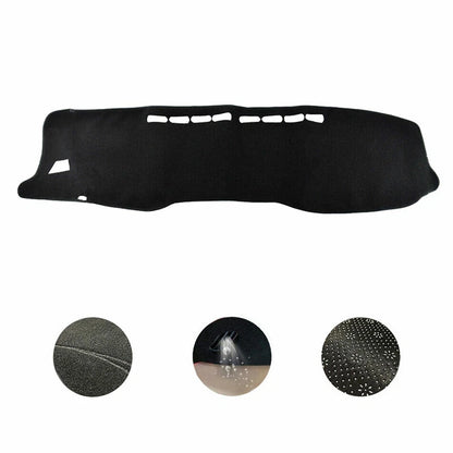 Non-Slip Dashmat for Toyota Hilux SR5 SR Workmate GUN126R 2016-2020 Black