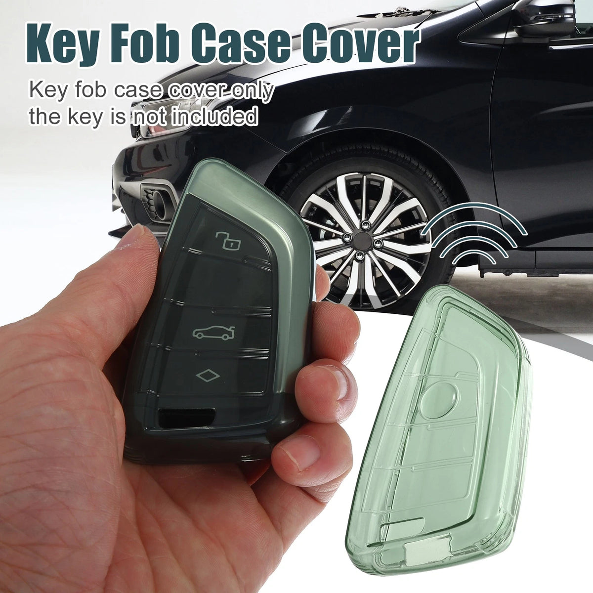 TPU Key Fob Remote Control Cover for BMW 1 2 3 5 6 Series