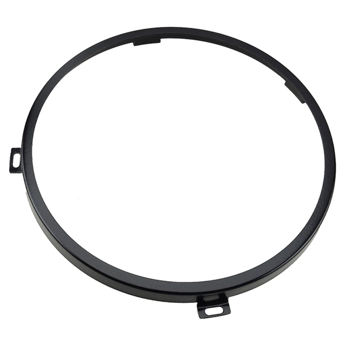 2 x Black 7" Headlight Bracket Holder Rings for Jeep Wrangler JK (2007-2018)