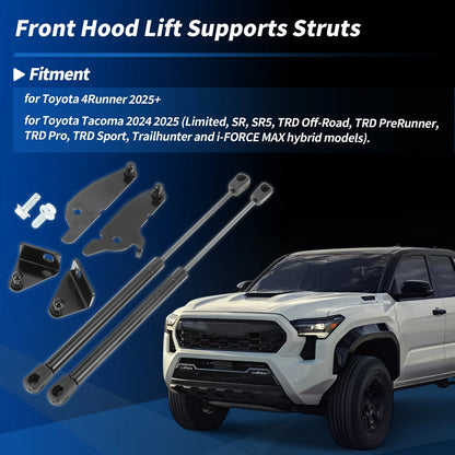 Hood Lift Support Struts for Toyota Tacoma, 4Runner (2024-2025)