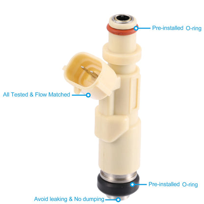 4pcs Auto Fuel Injector for Toyota Altezza SXE10 (1998–2005)