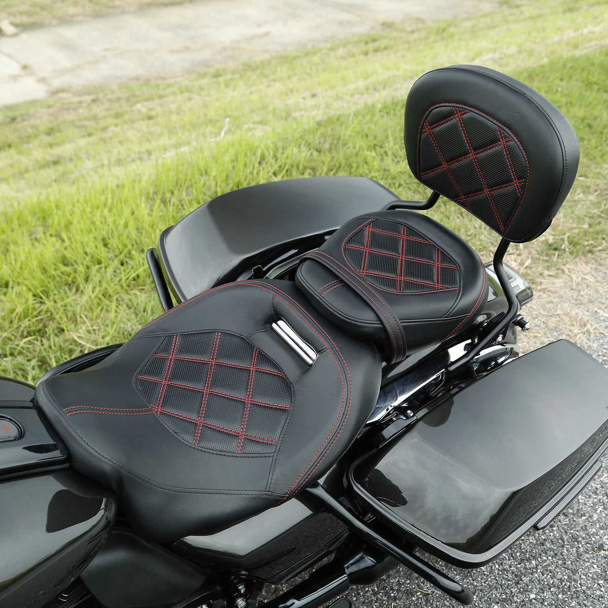 Driver & Passenger Seat Backrest for Harley Touring CVO Road Glide (2009-2023)
