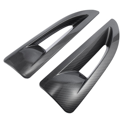 Hood Side Air Vent Covers for Jeep Wrangler JK JKU Unlimited Rubicon (07-17)