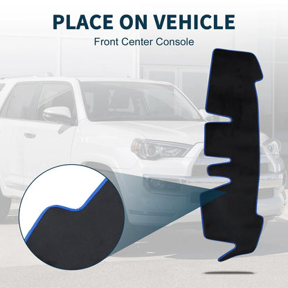 Dashboard Cover Mat for Honda N-ONE JG3 JG4 Sun Protector Black Blue (2012-2022)