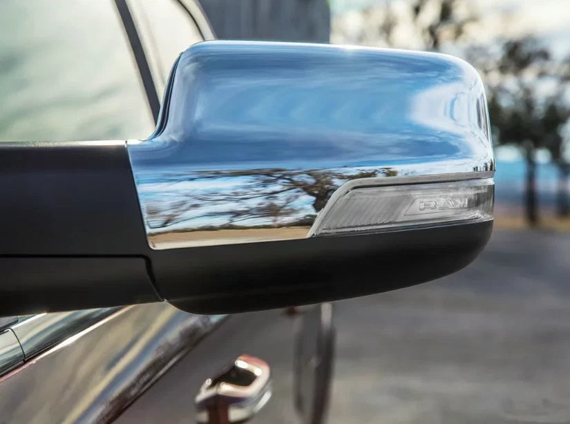 2 x Mirror Rearview Cover Trim for Dodge Ram 1500 (2019-2023)