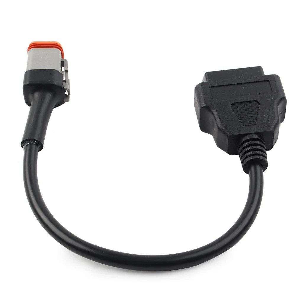 6Pin to OBD2 Diagnostic Tool Adapter Cable for Harley Davidson